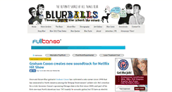 Desktop Screenshot of blurballs.com