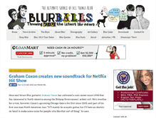 Tablet Screenshot of blurballs.com